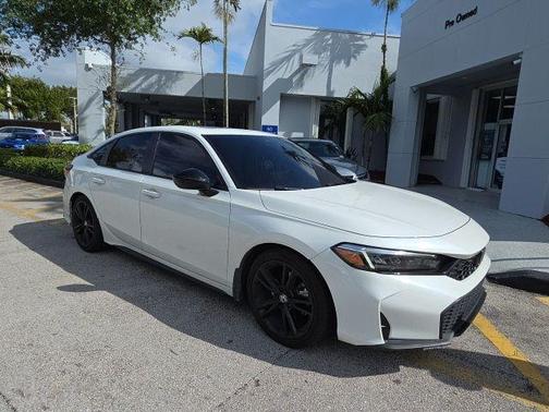 White 2026 Honda Civic Si Base