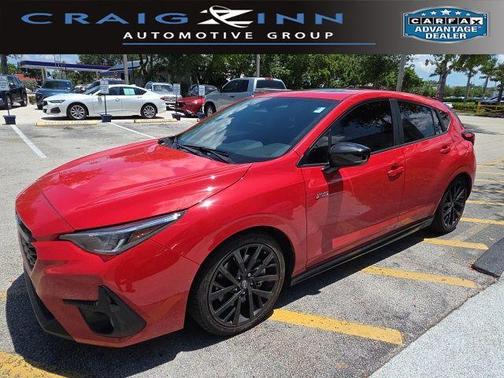 Pure Red 2024 Subaru Impreza RS