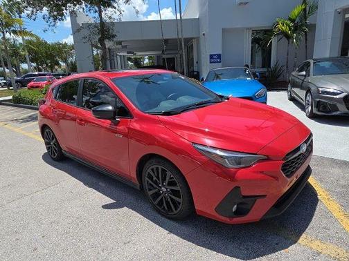 Pure Red 2024 Subaru Impreza RS