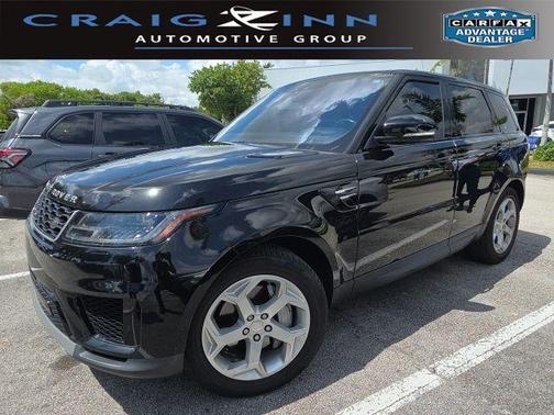 Santorini Black 2020 Land Rover Range Rover Sport SE