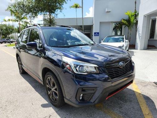Dark Blue Pearl 2020 Subaru Forester Sport