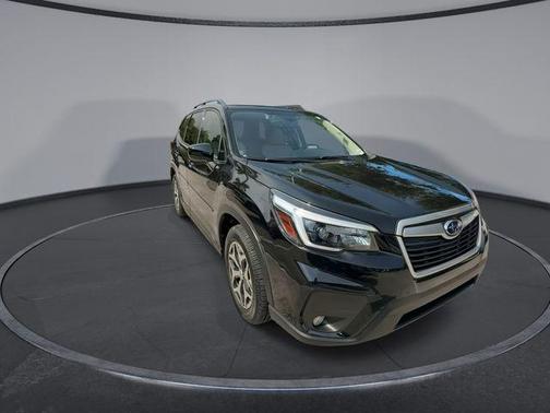 Crystal Black Silica 2021 Subaru Forester Premium