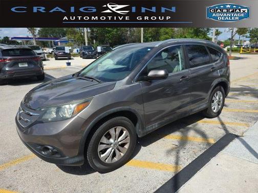 Brown 2012 Honda CR-V EX-L