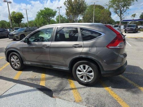 Brown 2012 Honda CR-V EX-L