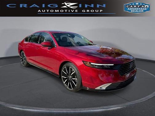 Burgundy 2025 Honda Accord Hybrid Touring