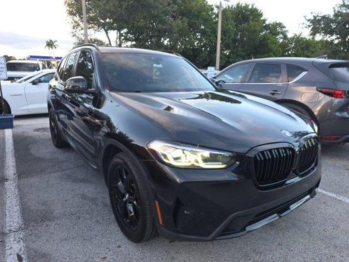 Black Sapphire Metallic 2022 BMW X3 sDrive30i
