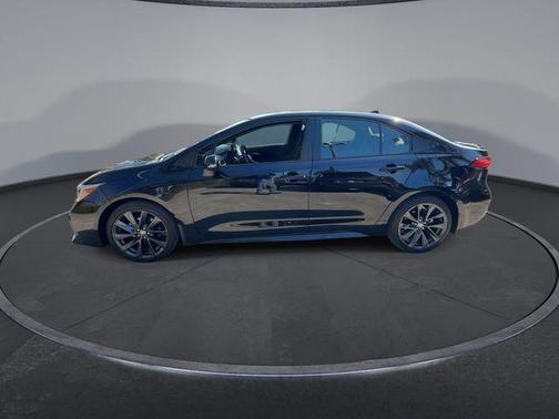 Midnight Black Metallic 2025 Toyota Corolla SE