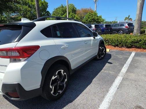Crystal White Pearl 2023 Subaru Crosstrek Limited