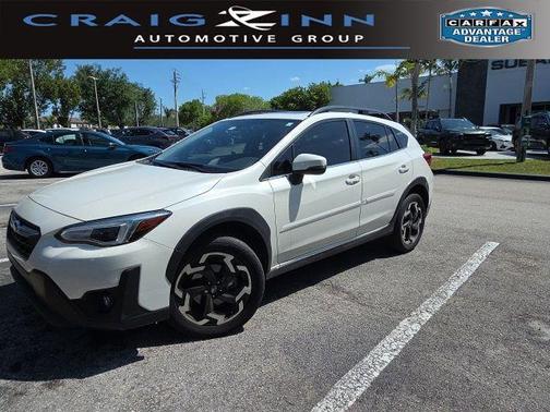 Crystal White Pearl 2023 Subaru Crosstrek Limited