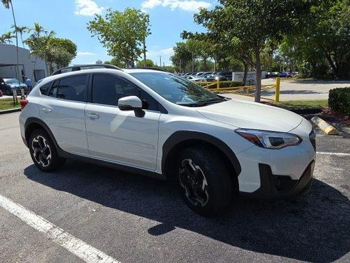 Crystal White Pearl 2023 Subaru Crosstrek Limited