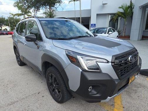 Ice Silver Metallic 2023 Subaru Forester Wilderness