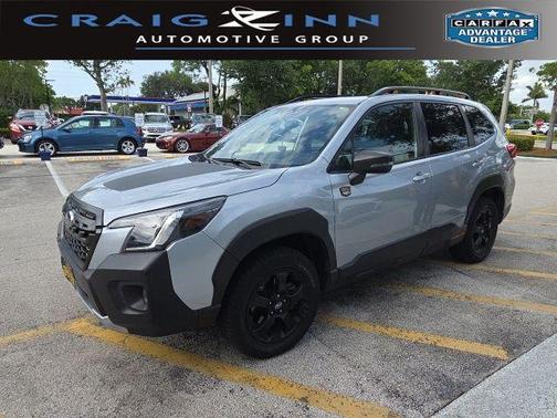 Ice Silver Metallic 2023 Subaru Forester Wilderness
