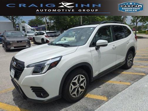 Crystal White Pearl 2024 Subaru Forester Premium
