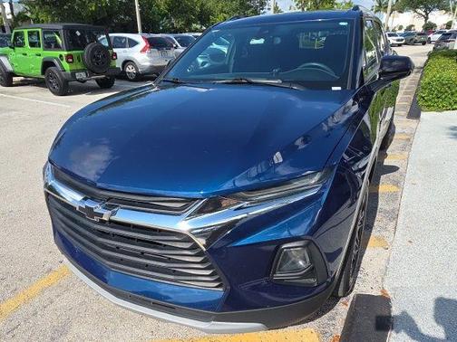 Blue 2022 Chevrolet Blazer 2LT