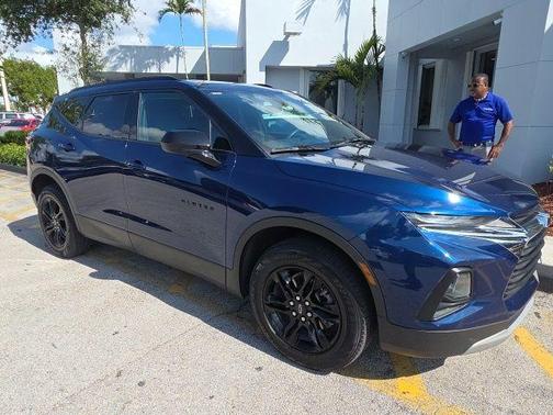 Blue 2022 Chevrolet Blazer 2LT