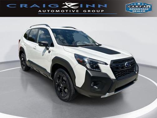 Crystal White Pearl 2023 Subaru Forester Wilderness