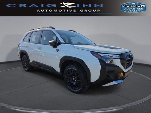 Crystal White Pearl 2026 Subaru Forester Wilderness