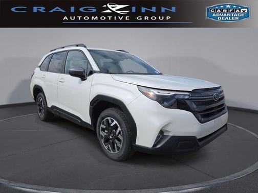White Pearl 2026 Subaru Forester Premium
