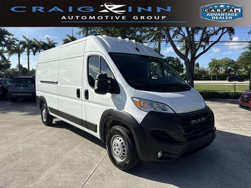 Bright White Clearcoat 2025 RAM ProMaster 3500 High Roof