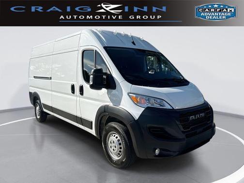 Bright White Clearcoat 2025 RAM ProMaster 3500 High Roof