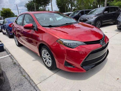 Barcelona Red Metallic 2019 Toyota Corolla LE