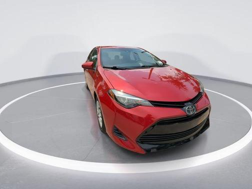 Barcelona Red Metallic 2019 Toyota Corolla LE