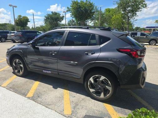 Gray Metallic 2024 Subaru Crosstrek Limited