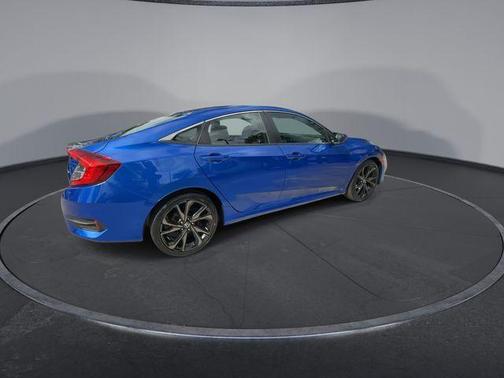 Blue 2020 Honda Civic Sport