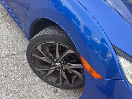 Blue 2020 Honda Civic Sport