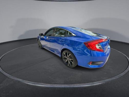 Blue 2020 Honda Civic Sport