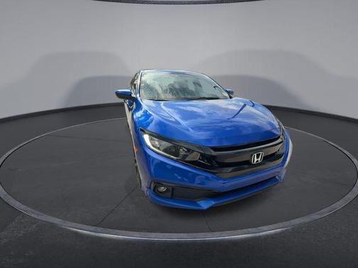 Blue 2020 Honda Civic Sport