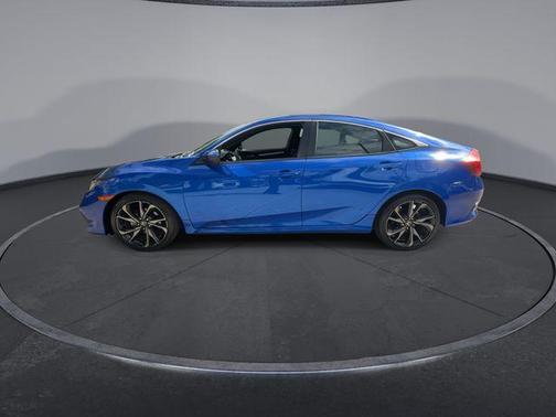 Blue 2020 Honda Civic Sport