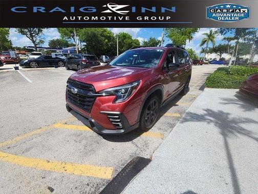Crimson Red Pearl 2024 Subaru Ascent Onyx Edition