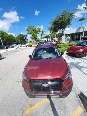 Crimson Red Pearl 2024 Subaru Ascent Onyx Edition