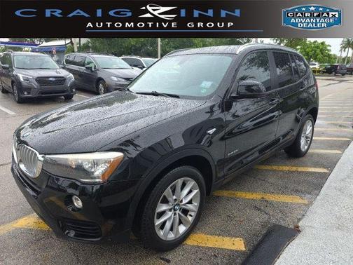 Jet Black 2017 BMW X3 sDrive28i