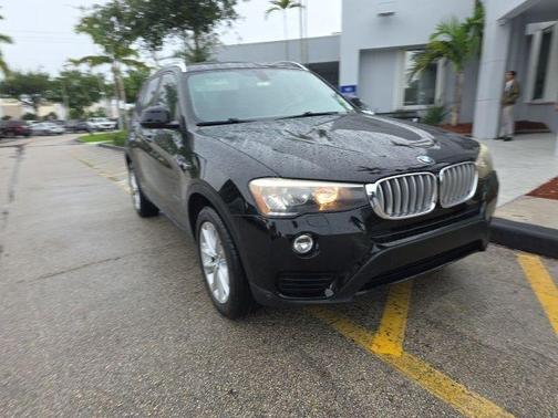Jet Black 2017 BMW X3 sDrive28i