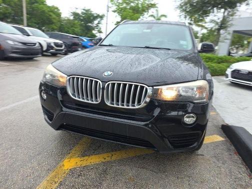 Jet Black 2017 BMW X3 sDrive28i