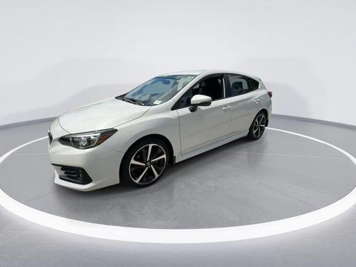 Crystal White Pearl 2023 Subaru Impreza Sport