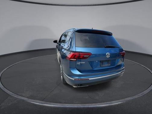 Silk Blue Metallic 2019 Volkswagen Tiguan 2.0T SEL R-Line
