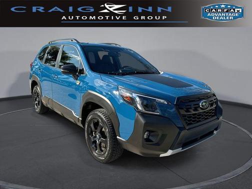 Geyser Blue 2024 Subaru Forester Wilderness