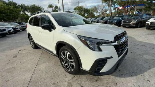 Crystal White Pearl 2024 Subaru Ascent Limited