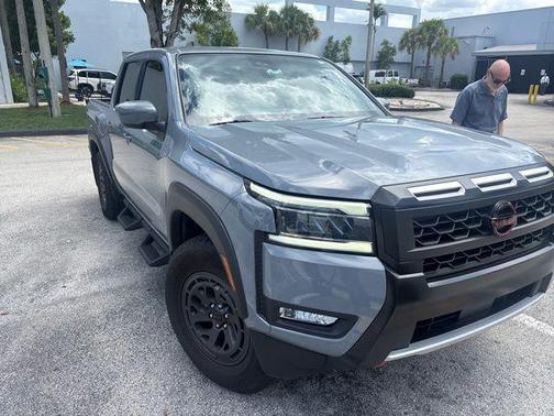 Boulder Gray Metallic 2025 Nissan Frontier PRO-X