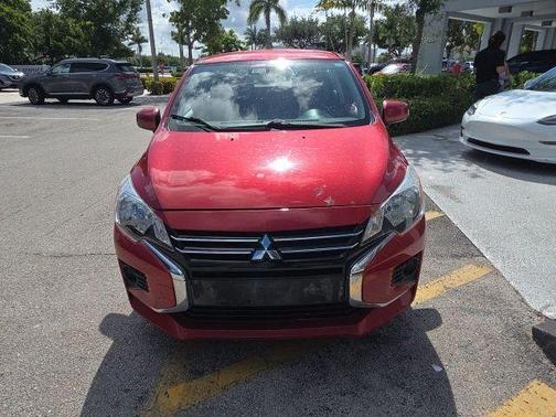 Red 2021 Mitsubishi Mirage ES