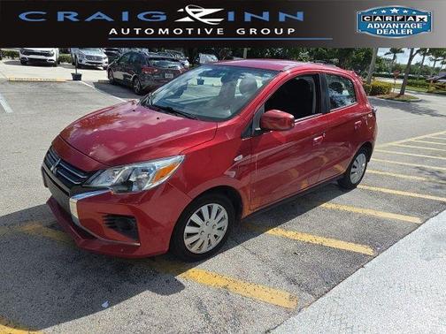 Red 2021 Mitsubishi Mirage ES