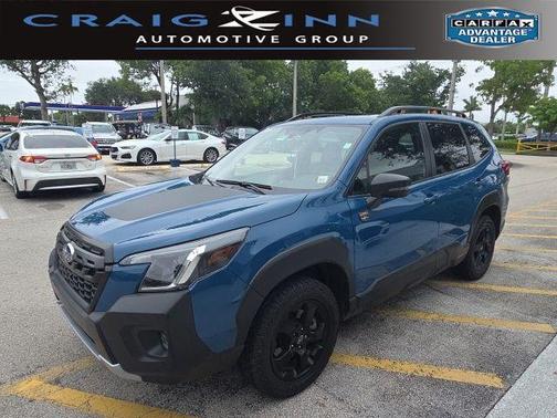 Geyser Blue 2024 Subaru Forester Wilderness