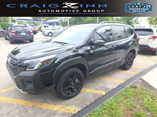 Crystal Black Silica 2024 Subaru Forester Wilderness