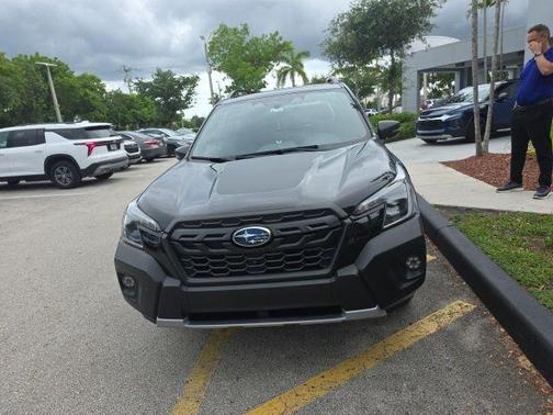 Crystal Black Silica 2024 Subaru Forester Wilderness