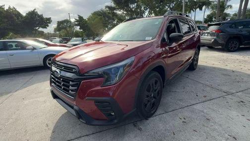 Crimson Red Pearl 2025 Subaru Ascent Onyx Edition