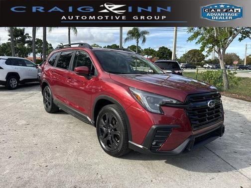 Crimson Red Pearl 2025 Subaru Ascent Onyx Edition