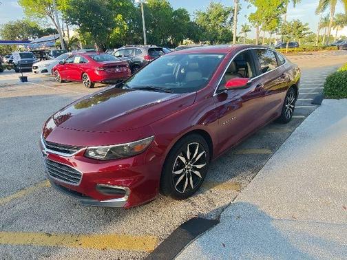 Red Tinted Clearcoat 2018 Chevrolet Malibu LT